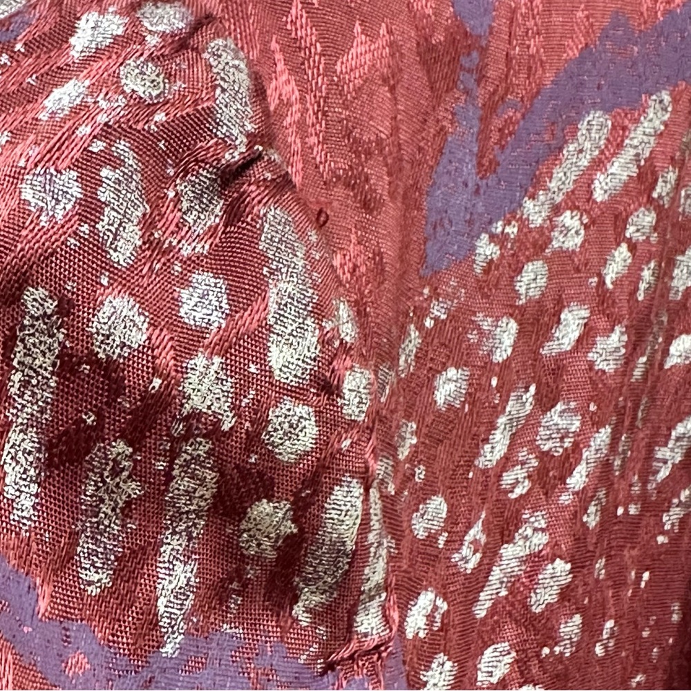 FREE PEOPLE Eye of the Wild Terracotta Stamped Duster Jacket - Picture 12 of 14